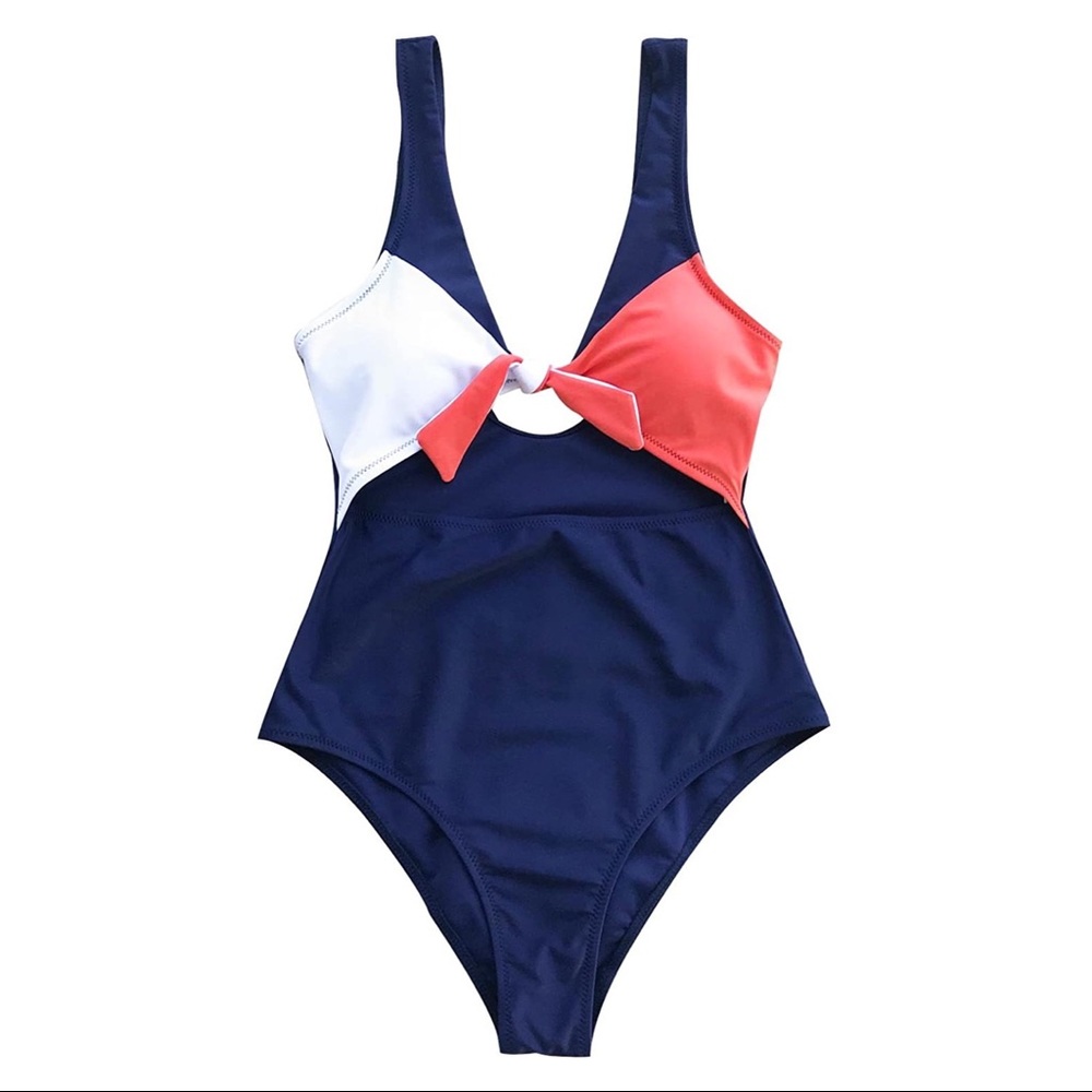 Cupshe Magic Spell Bowknot One-Piece Swimsuit